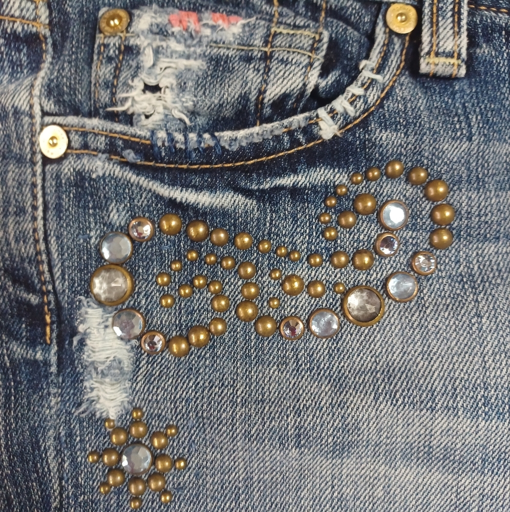 🌊🩵7 For All Mankind The Great China Wall Jeans 30